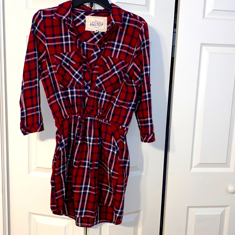 Flannel dress